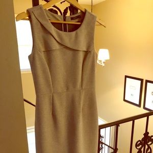 Tan fitted/structured dress-THML